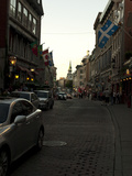 Street Scene in Old Montreal, Canada Photographic Print by Stacy Gold