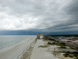 A Storm Rolls in over Gulf Shores, Alabama Fotografie-Druck von National Geographic Photographer