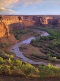 View from Tsegi Overlook, Cayon De Chelly National Monument, Arizona Photographic Print by Tim Fitzharris/Minden Pictures