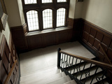 A Beautiful Marble Stairwell in a Chapel Photographic Print by Stacy Gold