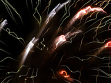 An Abstract View of Fireworks Photographic Print by Pete Ryan