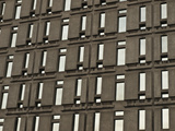 Detail of an Office Building in Montreal, Canada Photographic Print by Stacy Gold