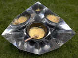 Food Cooked in a Solar Cooker Photographic Print by Rebecca Hale