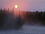 Sunrise over Kasilof River, Kasilof, Alaska Fotografisk trykk av Matthias Breiter/Minden Pictures Sunrise over Kasilof River, Kasilof, Alaska Fotografisk trykk av Matthias Breiter/Minden Pictures