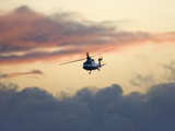 A Helicopter Comes in for a Landing Photographic Print by Pete Ryan