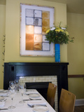 An Empty Table at South City Kitchen Restaurant in Midtown Atlanta Photographic Print by Krista Rossow