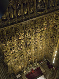 The Altar of the Cathedral of Seville, the Largest Gothic Cathedral Photographic Print by Krista Rossow