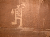 Wolfman Site: a Motif ~18" Tall with a Rectangular Body and Big Feet Photographic Print by Pete Ryan