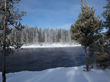 The Yellowstone River in Yellowstone National Park Photographie par Mark Thiessen