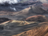 The Volcanic Landscape of Haleakala Crater in Haleakala National Park Photographic Print by Pete Ryan