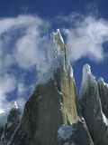 Cerro Torre, a Famous Rock and Ice Spire, Los Glaciares National Park, Patagonia, Argentina Photographic Print by Colin Monteath/Minden Pictures