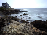 Surf Pounding the Shore at Cape Elizabeth Photographic Print by Raul Touzon