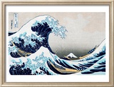 La gran ola de Kanagawa (de la serie 36 vistas del monte Fuji), ca.1829 Pósters por Katsushika Hokusai La gran ola de Kanagawa (de la serie 36 vistas del monte Fuji), ca.1829 Pósters por Katsushika Hokusai