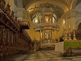 The Ornate Interior of the Cathedral Church of Lima, Peru Photographic Print by Gordon Wiltsie