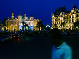 Nighttime Shot of the Monte Carlo Hotel Photographic Print by AJ Wilhelm