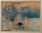 Impression, Sunrise, c.1872 Print by Claude Monet