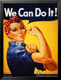 We Can Do It! (Rosie the Riveter) Kunst af J. Howard Miller