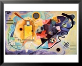Amarillo-rojo-azul Pósters por Wassily Kandinsky Amarillo-rojo-azul Pósters por Wassily Kandinsky
