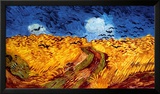 Wheatfield with Crows, c.1890 Art by Vincent van Gogh