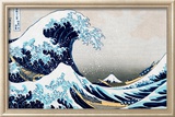 La gran ola de Kanagawa (de la serie 36 vistas del monte Fuji), ca.1829 Pósters por Katsushika Hokusai La gran ola de Kanagawa (de la serie 36 vistas del monte Fuji), ca.1829 Pósters por Katsushika Hokusai