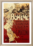 La Boheme, Musica di Puccini Poster by Adolfo Hohenstein