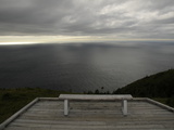 A Solitary Bench Above the Atlantic Ocean Photographic Print by Karen Kasmauski