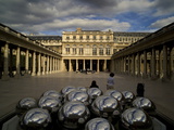 Jardin Du Palais Royal in Paris Photographic Print by Chris Hill