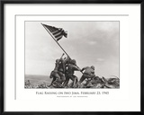 Flag Raising on Iwo Jima, c.1945 Poster by Joe Rosenthal