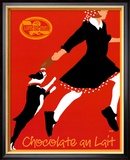 Chocolate au Lait Pósters por Johanna Kriesel