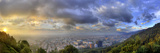 A Panoramic View of Bogota, Colombia Fotografie-Druck von Sam Kittner