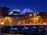 The Dome of Victoria Square Seen from Laganside in Belfast Photographic Print by Chris Hill