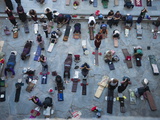 Worshippers Pray at the Jokhang Temple Photographic Print by Michael S. Yamashita