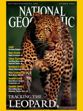 Cover of the October, 2001 Issue of National Geographic Magazine Photographic Print by Kim Wolhuter