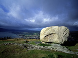 Cloughmore Stone in Rostrevor, County Down Photographic Print by Chris Hill