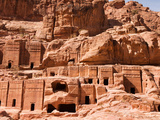 Tombs on the Street of Facades, Petra, Jordan Photographie par Kent Kobersteen