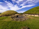 Knowth Ancient Monuments in County Meath, Ireland Photographic Print by Chris Hill