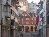 A Steet in Zurich's Old Town in the Morning Photographie par Greg Dale