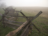Morning Fog over This Civil War Battlefield Photographic Print by Stephen St. John
