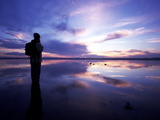Sunset over Strangford Lough Photographic Print by Chris Hill
