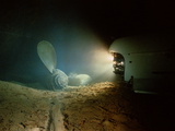 The Starboard Propeller of the R.M.S. "Titanic", Broken When the Stern Hit Bottom Photographic Print by Emory Kristof
