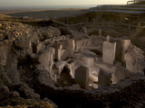 Gobekli Tepe, a Religious Sanctuary Built by Hunter-Gatherers Fotografie-Druck von Vincent J. Musi