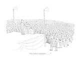 "My fellow-candidates . . ." - New Yorker Cartoon Premium Giclee Print by Robert Mankoff