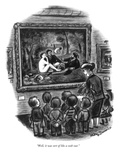 "Well, it was sort of like a cook-out." - New Yorker Cartoon Premium Giclee Print by Jr., Whitney Darrow