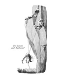 "For heaven's sake!  Edelweiss!" - New Yorker Cartoon Premium Giclee Print by Claude Smith
