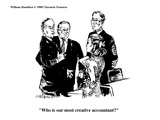 "Who is our most creative accountant?" - Cartoon Premium Giclee Print by William Hamilton