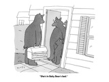 "She's in Baby Bear's bed." - Cartoon Premium Giclee Print by Peter C. Vey