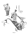 "Henry!" - New Yorker Cartoon Premium Giclee Print by Richard Decker