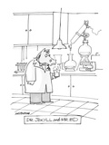 Dr. Jekyll and Mr. Ed - Cartoon Premium Giclee Print by Mick Stevens