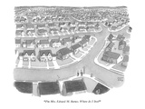 "I'm Mrs. Edward M. Barnes. Where do I live?" - New Yorker Cartoon Premium Giclee Print by Robert J. Day