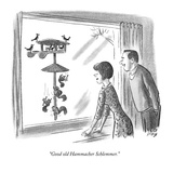 "Good old Hammacher Schlemmer." - New Yorker Cartoon Premium Giclee Print by Robert J. Day